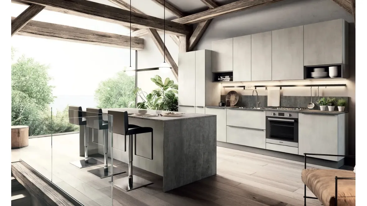 Cucina Moderna Easy 017 di Ar-due