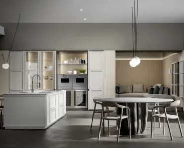 Cucina Moderna E05 Eclettica Optima 07 di Scandola
