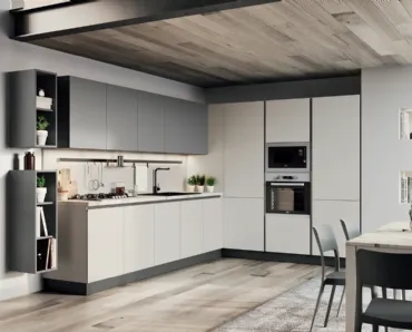Cucina Moderna ad angolo Easy 014 di Ar-due