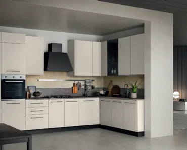 Cucina Moderna ad angolo in Pet Easy 005 di Ar-due