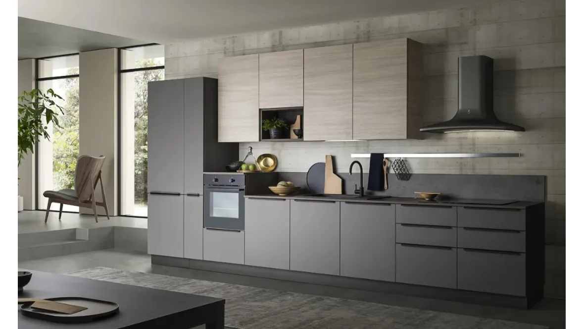 Cucina Moderna in pet Easy-032 Ar-due