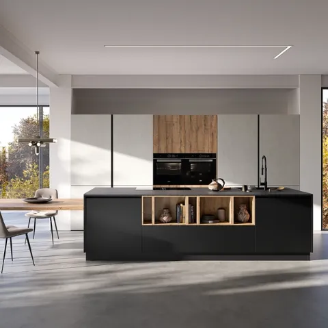 Cucina Moderna con isola Easy 05 di Ar-due