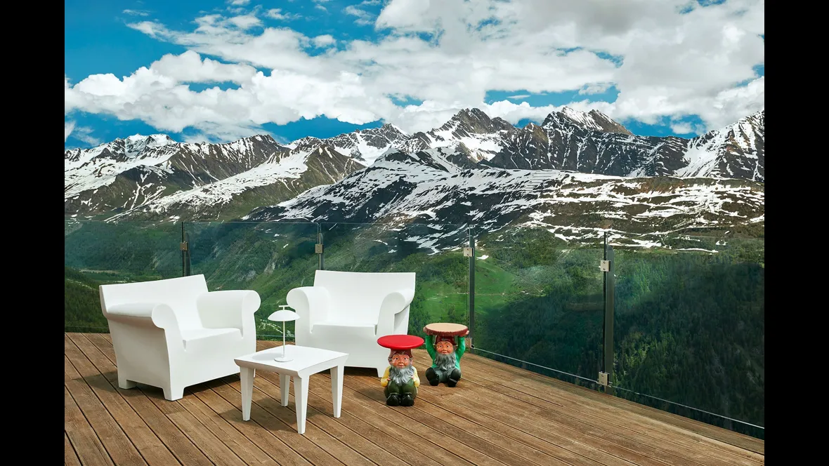Arredo da esterno Bubble Club di Kartell