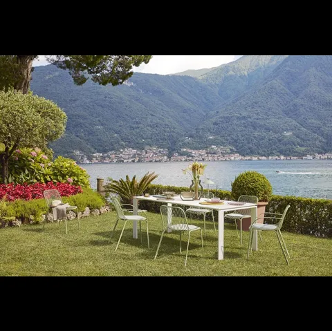 Tavolo Four Outdoor in acciaio di Kartell