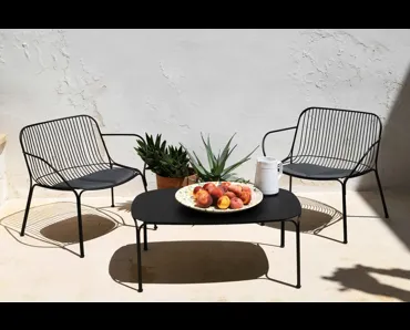 Tavolino e Poltroncine Hiray di Kartell