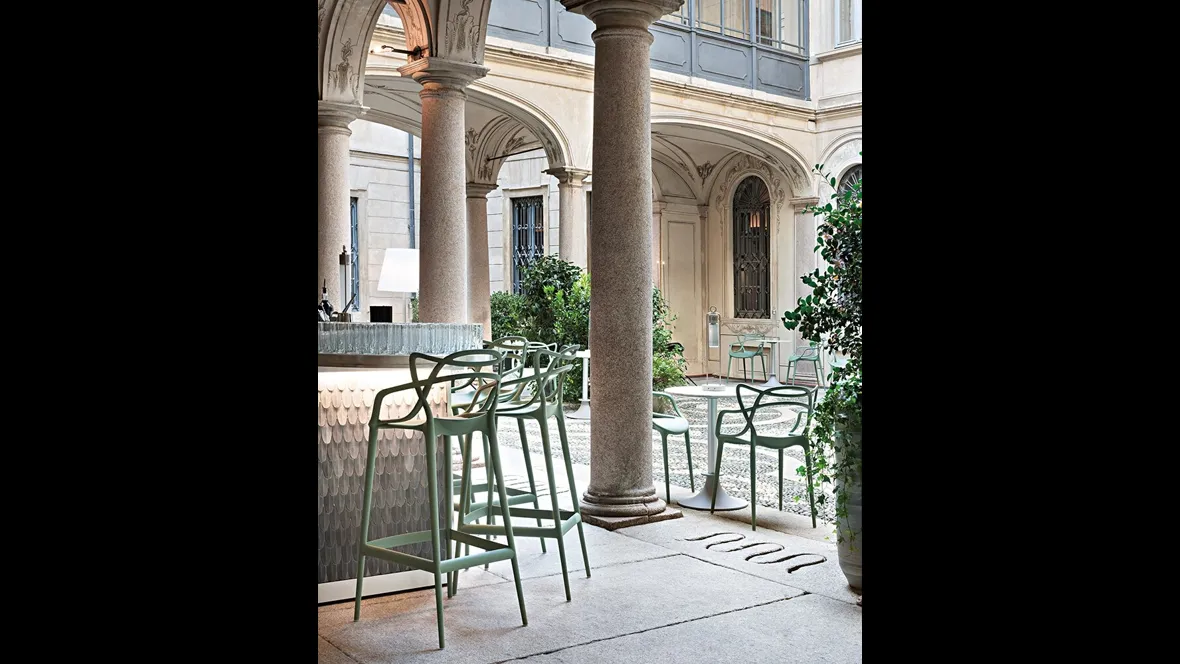 Sgabello Masters Stool di Kartell