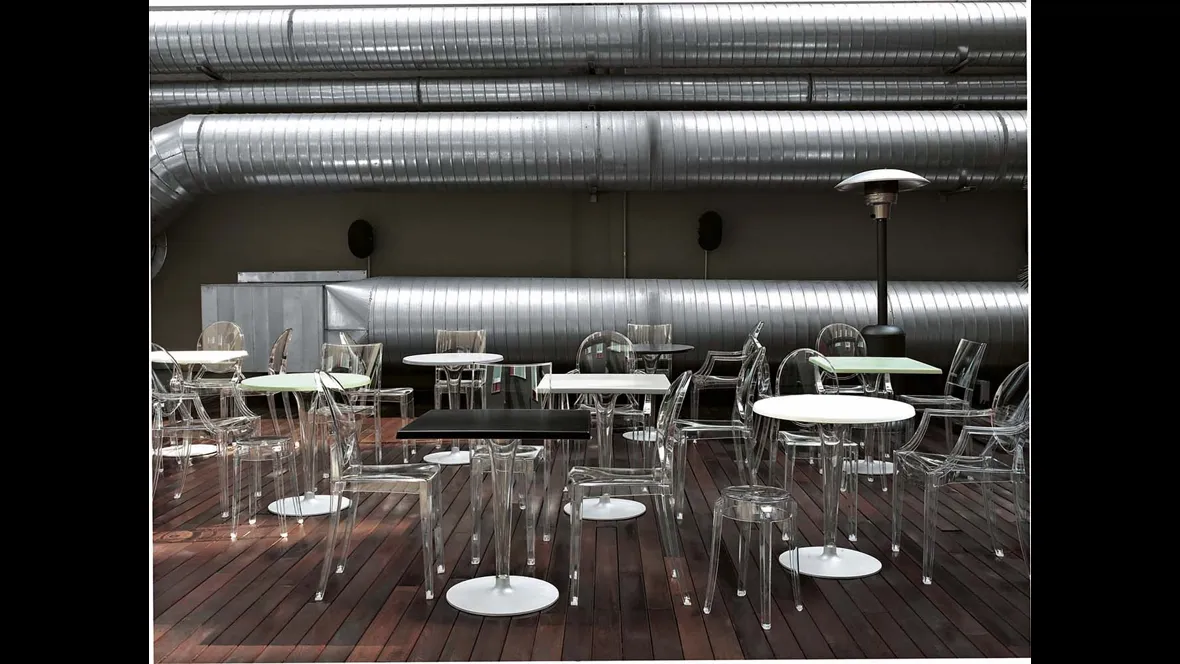 Tavolino Top Top Outdoor di Kartell